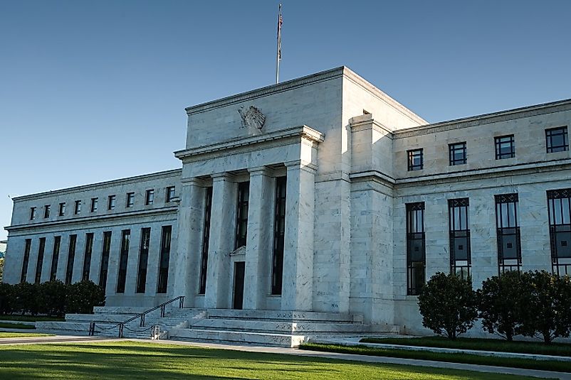 Headquarters of the U.S. Federal Reserve Bank in Washington, D.C.