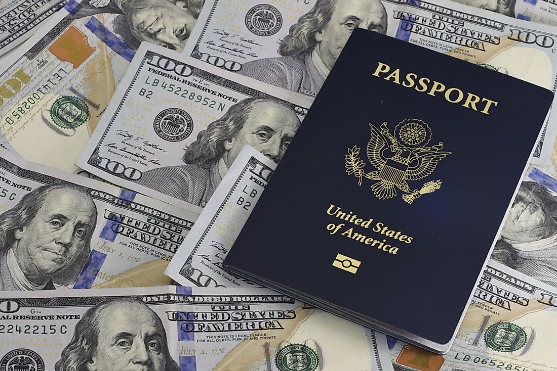 The American passport is one of the strongest passports in the world. 