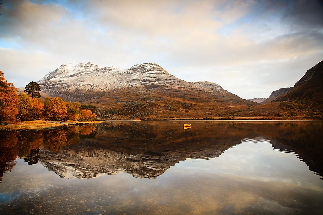 Loch Maree is referred to as the most beautiful loch in the Scottish highlands.