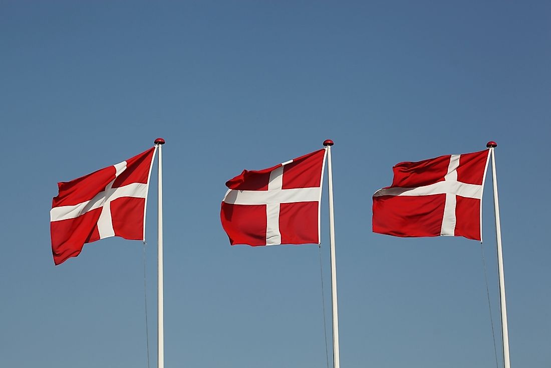 The flag of Denmark features the Nordic Cross. 