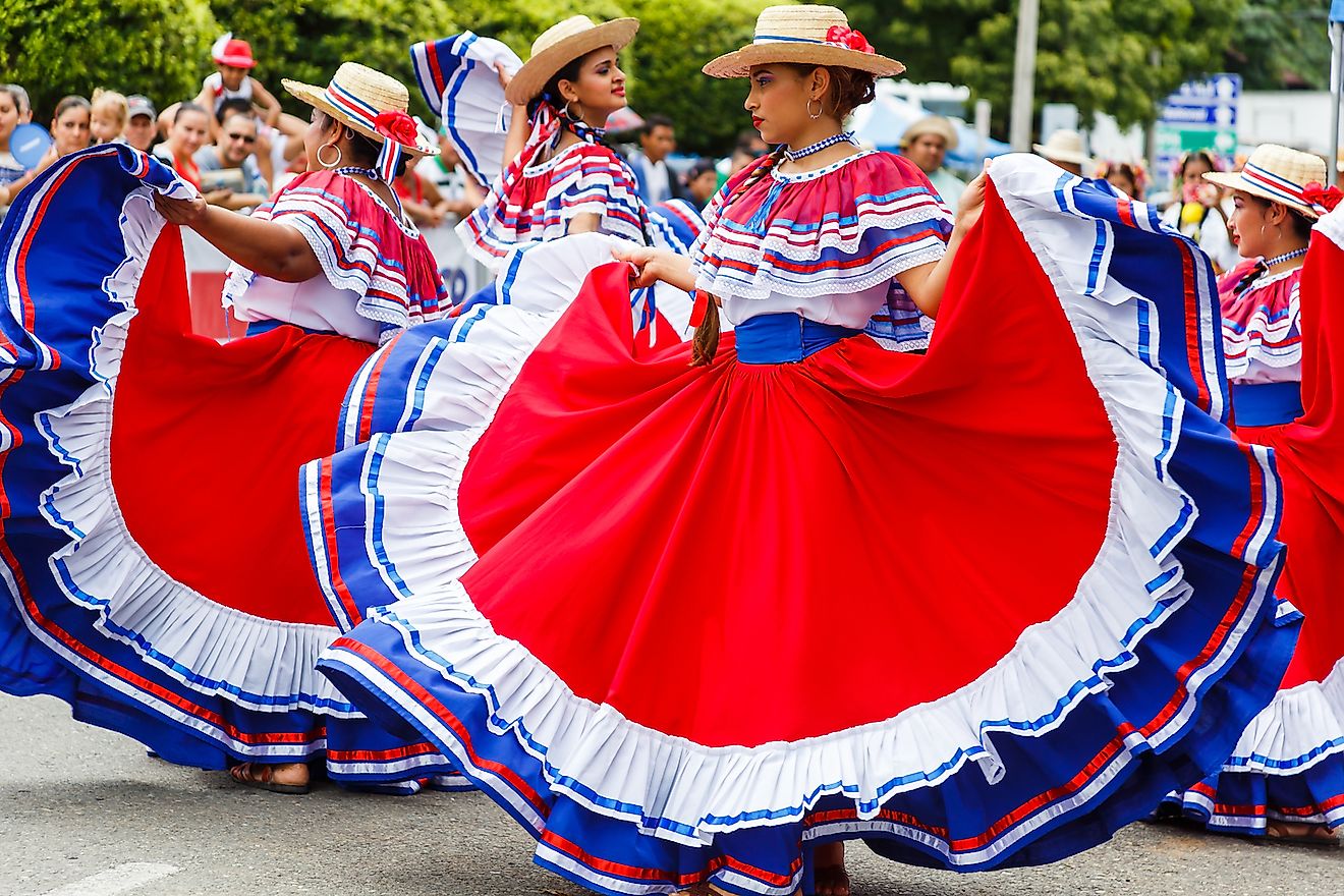 A Costa Rican traditional dance. Image credit: Cara Koch/Shutterstock.com