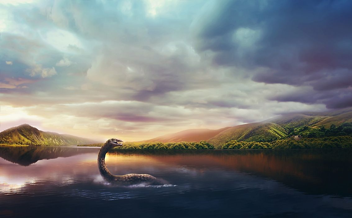 The Loch Ness Monster, who is said to inhabit the Scottish Highlands, is one of the most famous sea monsters in the world.