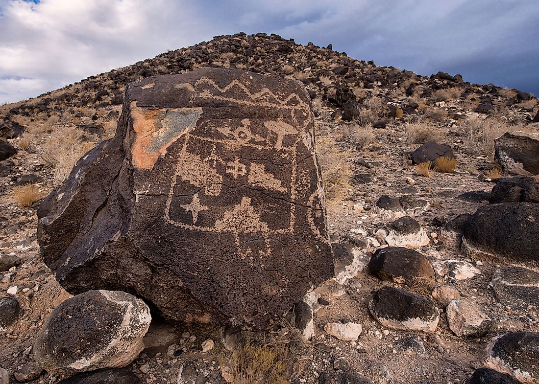 Petroglyph National Monument is known for its thousands of petroglyphs. 