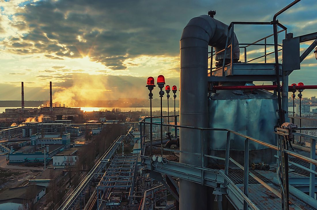 Oil and gas are major revenue generating industries in Russia. 