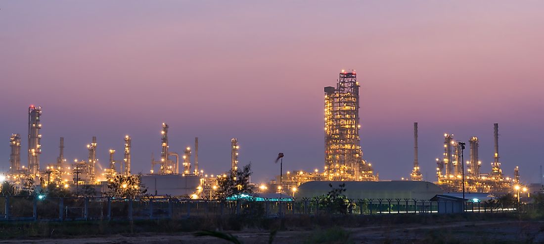 Oil and natural gas are two of the largest natural resource industries in Kuwait.