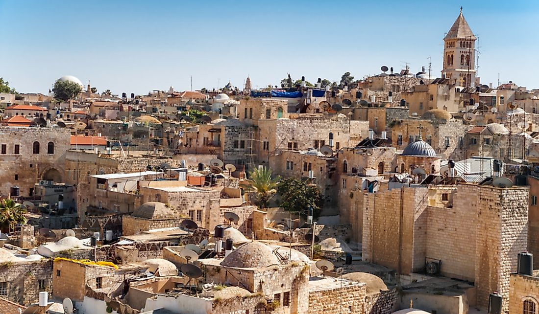 The Old City of Jerusalem.