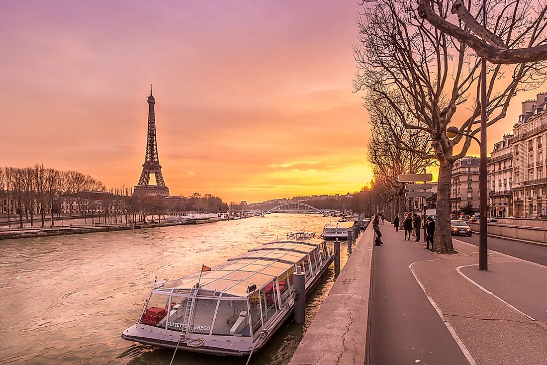 Paris is on the River Seine. 