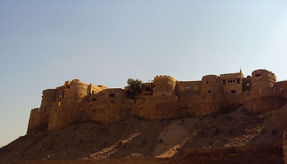 The Jaisalmer Hill Fort of Rajasthan, India.