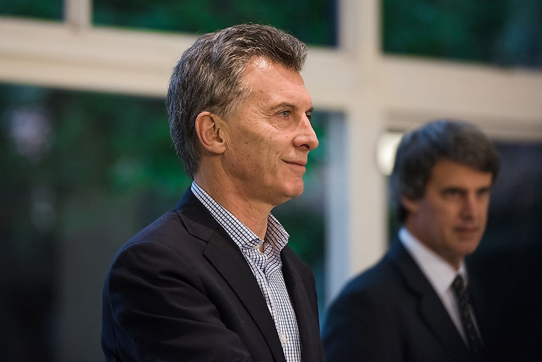 Mauricio Macri became the President of Argentina in 2015. Editorial credit: SC Image / Shutterstock.com.