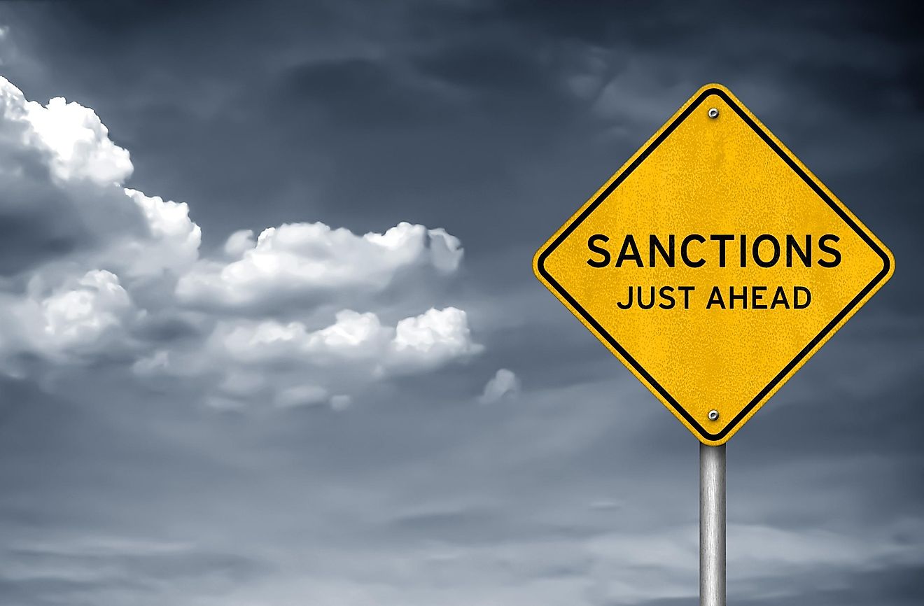 Sanctions sign