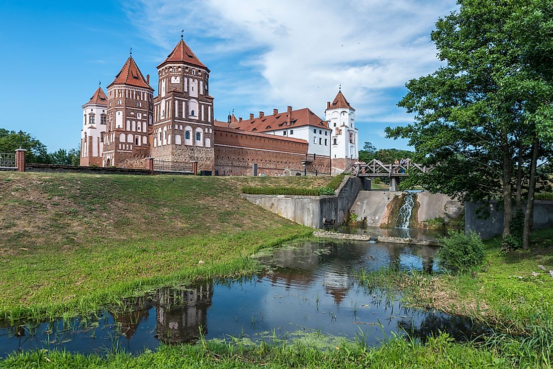 Mir Castle​ in Belarus is one of the spectacular castles in the whole of Europe