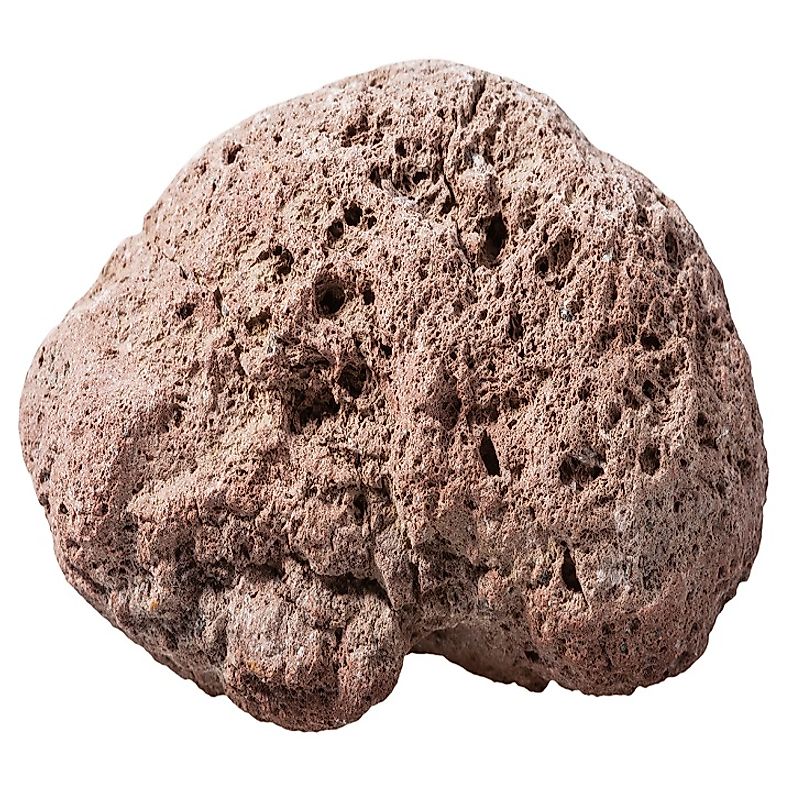 Brown pumice stone sourced from volcanic rock.
