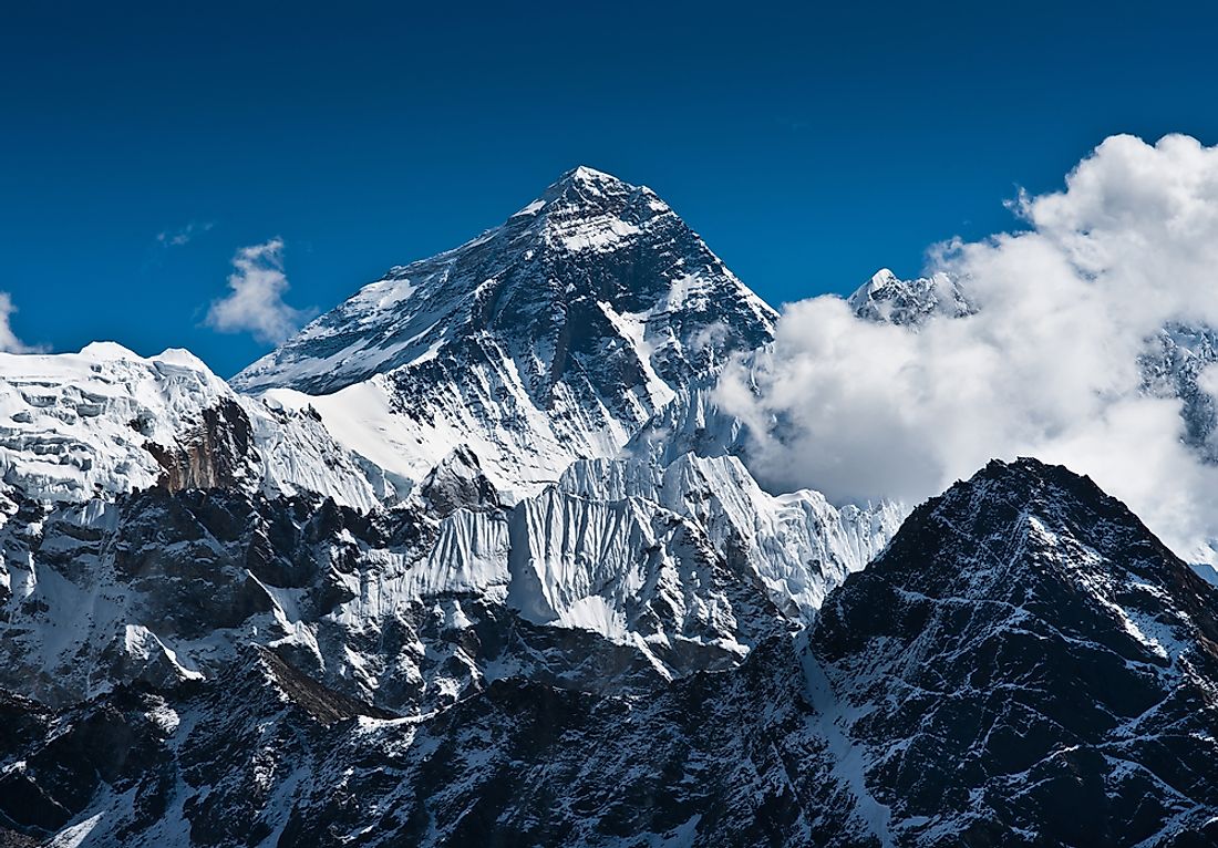 Mountaineers climbing Mount Everest (29,029 ft) spend considerable time within the death zone (above 26,000 ft).