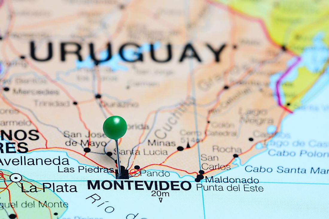 Uruguay is a country found in South America. 