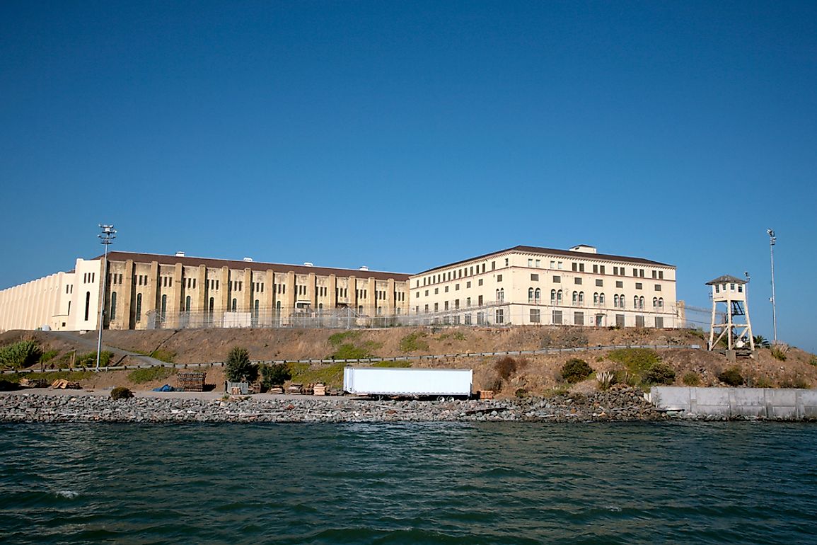 San Quentin State Prison is California's oldest detention facility.