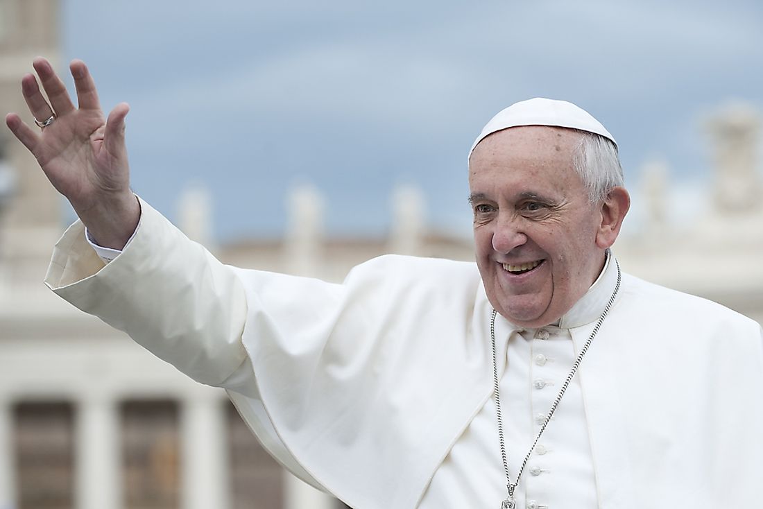 Editorial credit: neneo / Shutterstock.com. The current pope, pope Francis, was 76 years old when he was elected. 