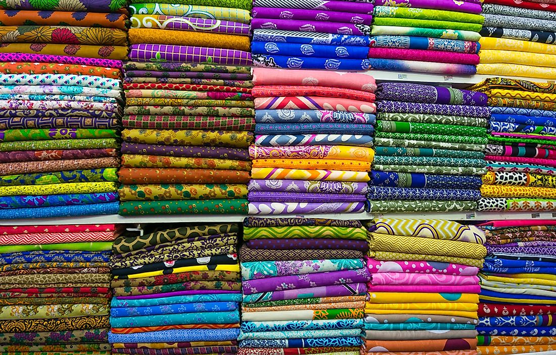 Textiles play a major role in the economic integrity of Bangladesh. 