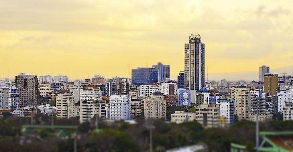 Santo Domingo, Dominican Republic is the most populous metropolitan area in the Caribbean region.