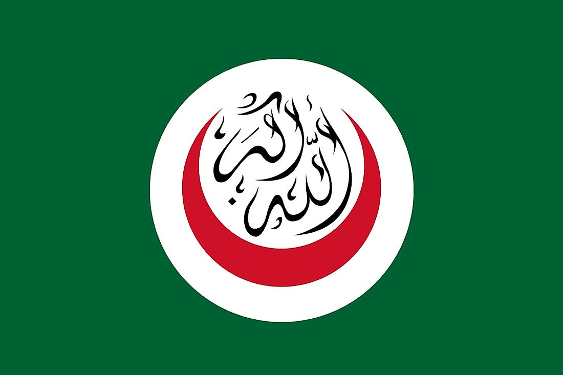 The flag of the Organisation of Islamic Cooperation. 