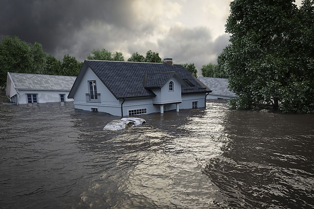 Flooding can cause catastrophic damage and loss of life. 