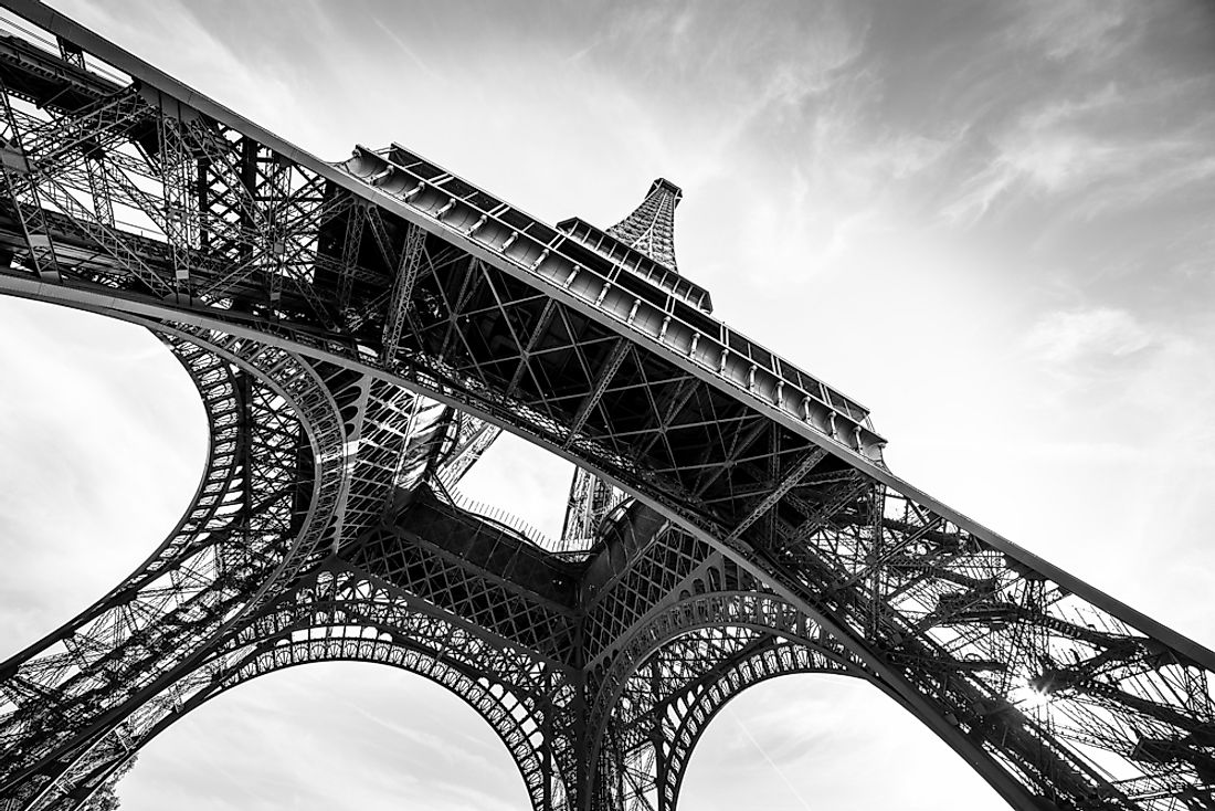 The EIffel Tower is one of the most well-known landmarks in the world. 