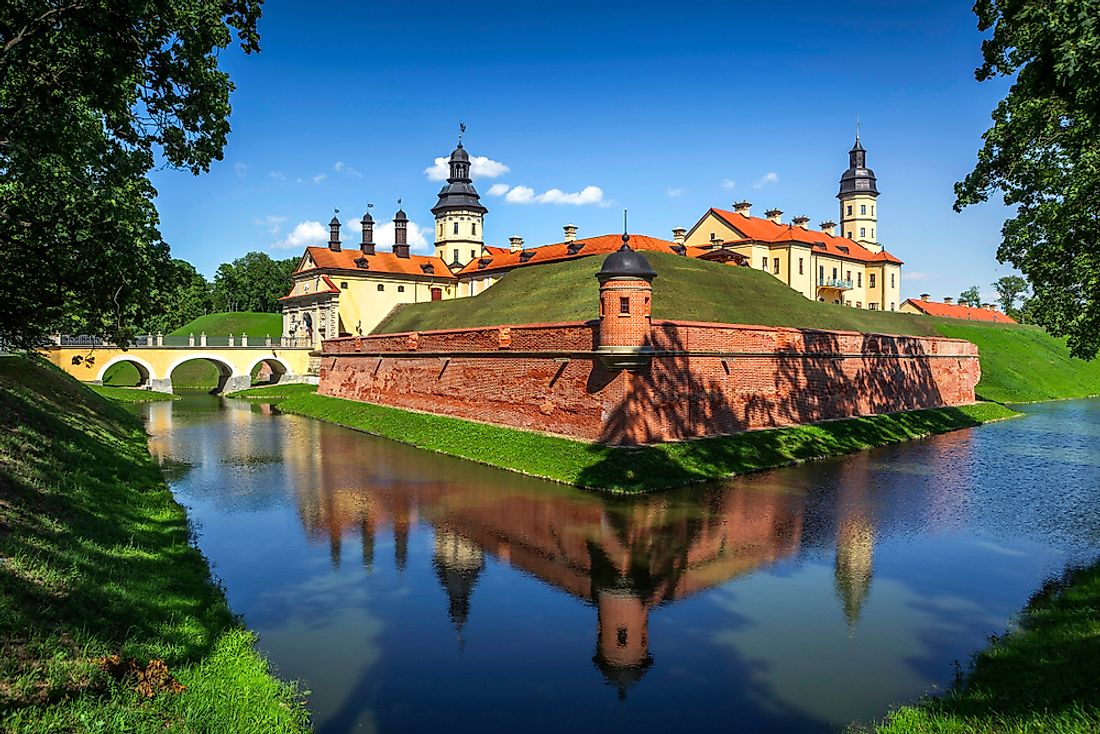 Nesvizh Castle, Belarus. 