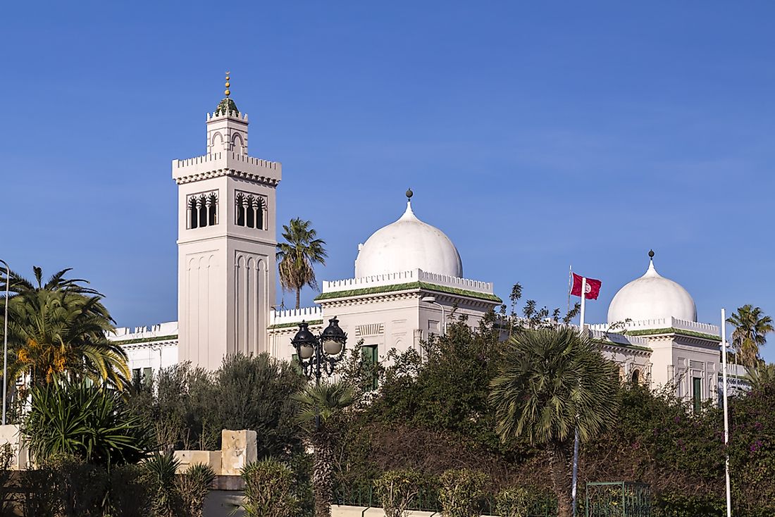 The national monument of Tunisia. 