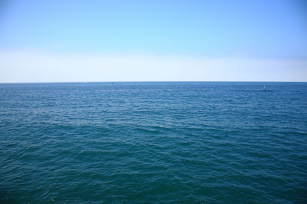 The Pacific Ocean is the world's largest and deepest ocean.