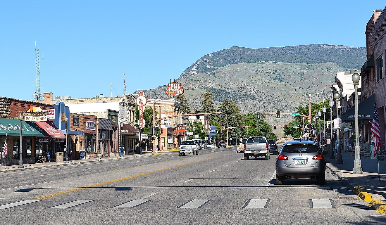 The spectacular town of Cody, Wyoming.