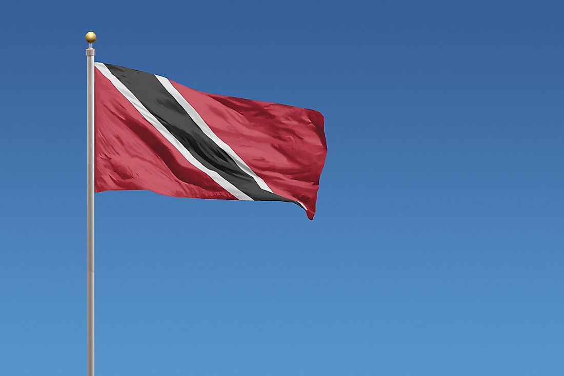 The flag of Trinidad and Tobago. 