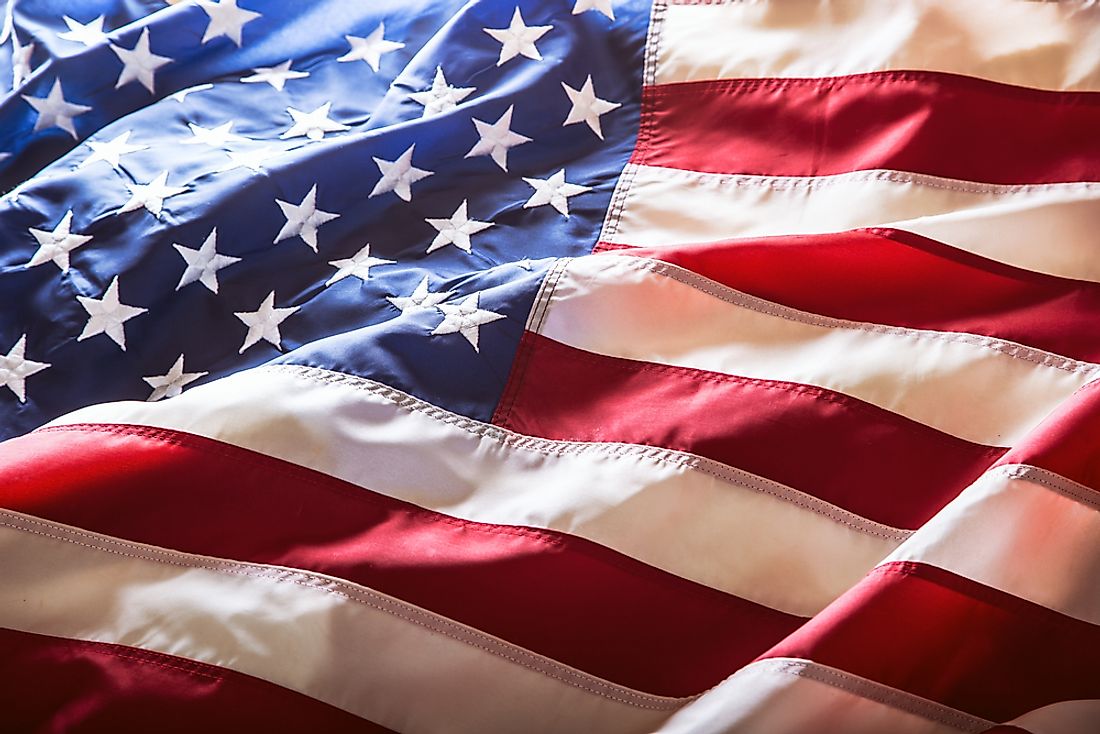 The US flag is also known as the Star-Spangled Banner.