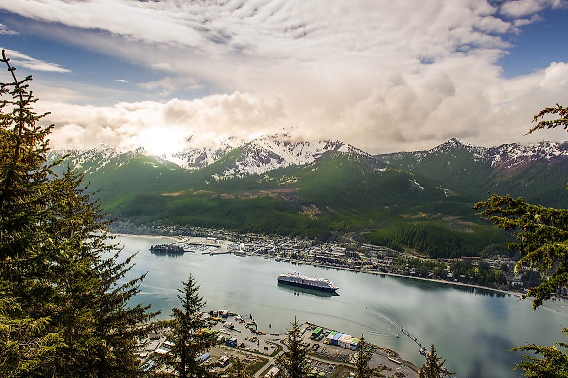 Juneau is Alaska's capital and second-largest city by population. 
