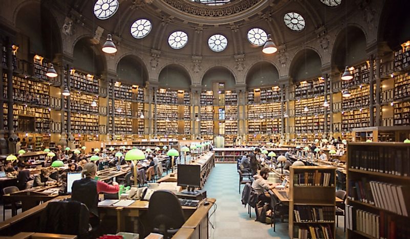 The Bibliothèque Nationale de France. Editorial credit: gary yim / Shutterstock.com.