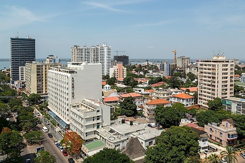 Dowtown Maputo.