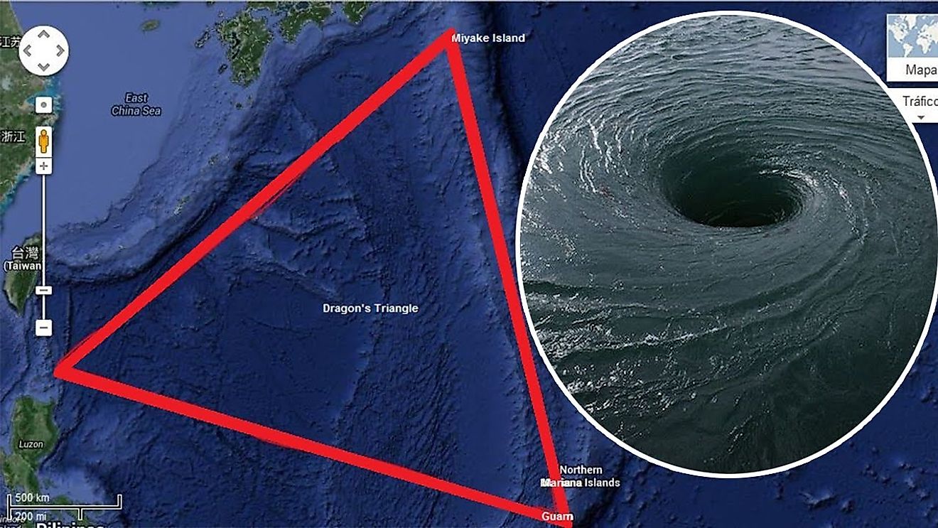 Similar to the Bermuda Triangle, this vortex causes planes to drop from the sky, submarines and huge ships to go missing, and is generally a scary place that everyone avoids.