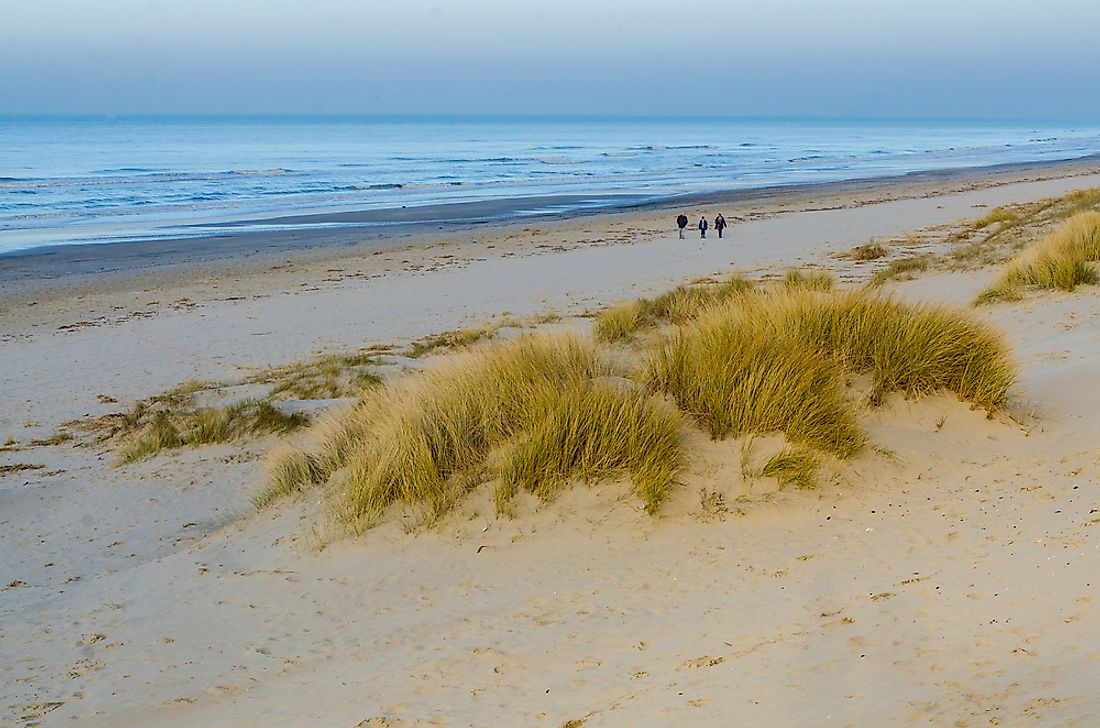 Bray-Dunes, the northernmost place in France. 