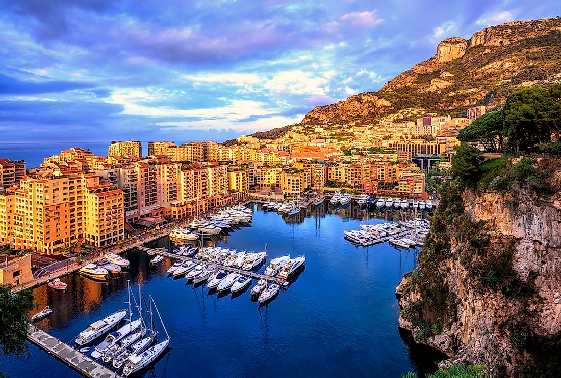 Old Town Monaco. 