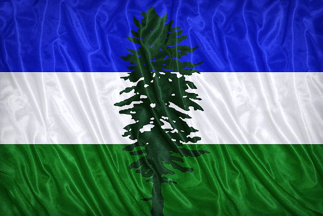The flag of the Cascadia bioregion movement, known as the Doug flag.