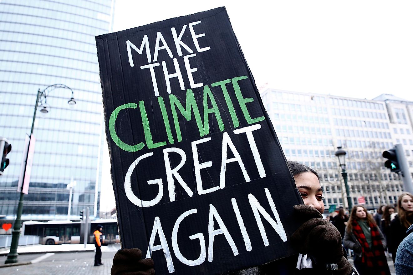 Climate change is happening; it is real. Credit: Alexandros Michailidis / Shutterstock.com