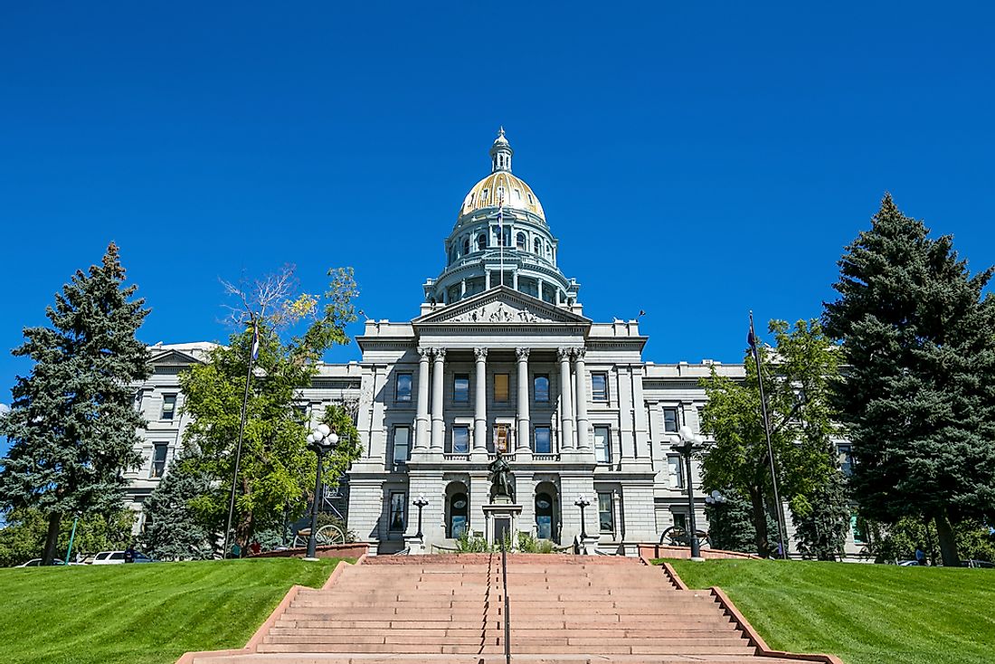 The Colorado State Capitol. 