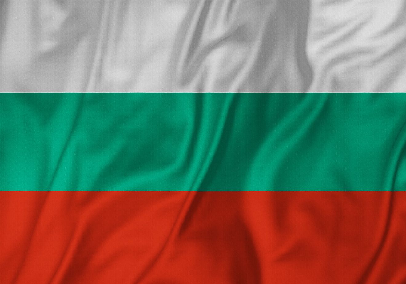 The official flag of Bulgaria. 