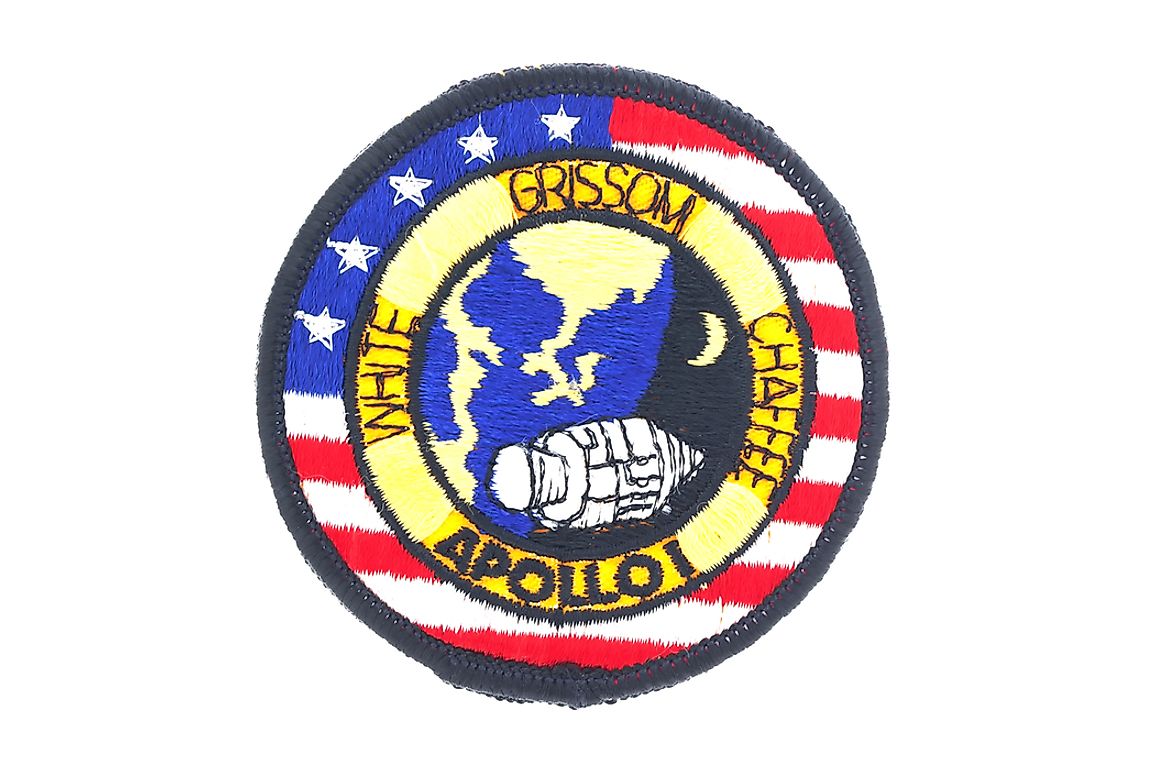 Mission badge from the Apollo 1 space flight. 