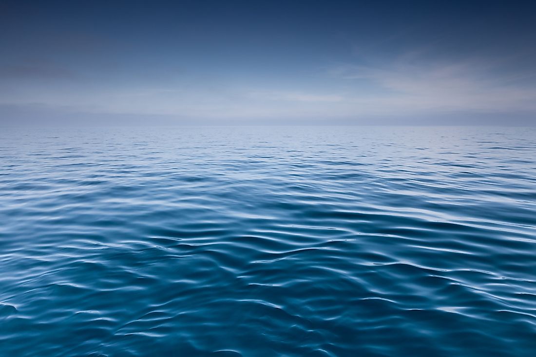 Low Oxygen Zones are found in several areas of the world's oceans. 