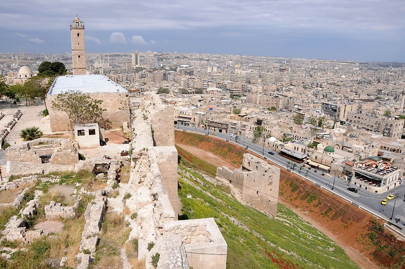 The Ancient City of Aleppo in Syria, a World Heritage Site in danger.