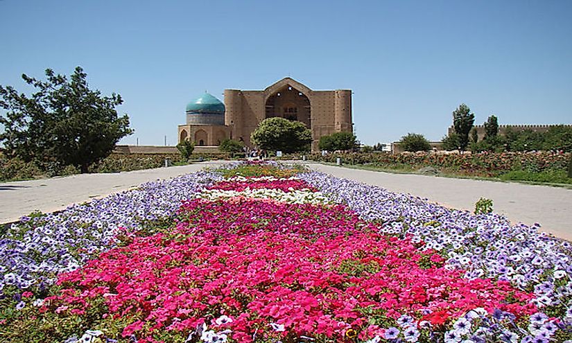 Khoja Ahmed Yasawi Mausoleum, a UNESCO World Heritage Sites In Kazakhstan