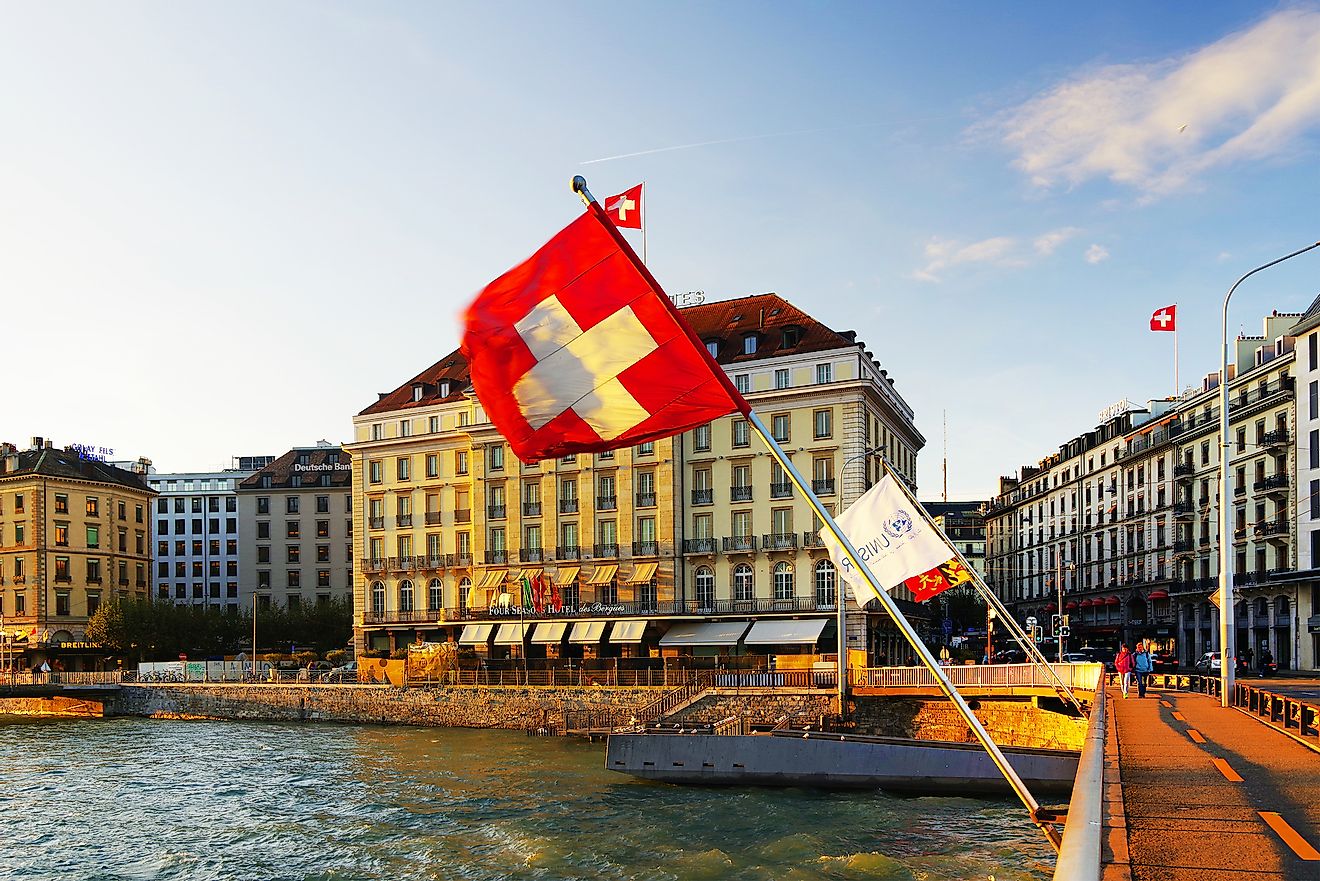 Geneva is a global hub of banking and diplomacy. Editorial credit: Mikadun / Shutterstock.com.