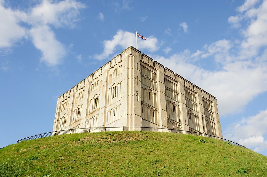 Norwich Castle, one of the oldest in England. 
