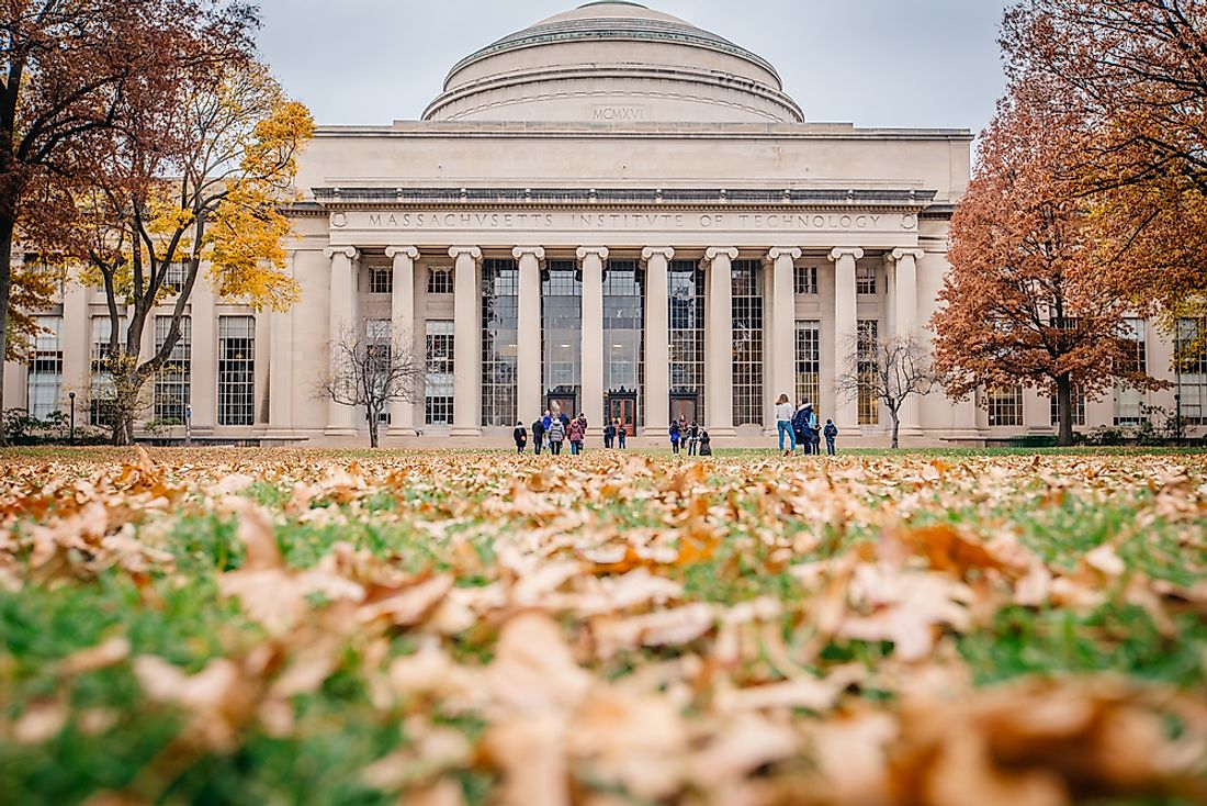 MIT, or the Massachusetts Institute of Technology, is one of the most famous schools for engineering in the world. Editorial credit: Paper Cat / Shutterstock.com.