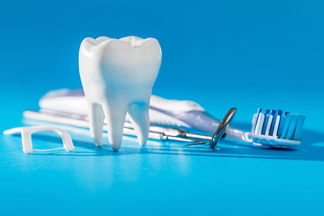 There is a large market for dentistry in some areas of the world.
