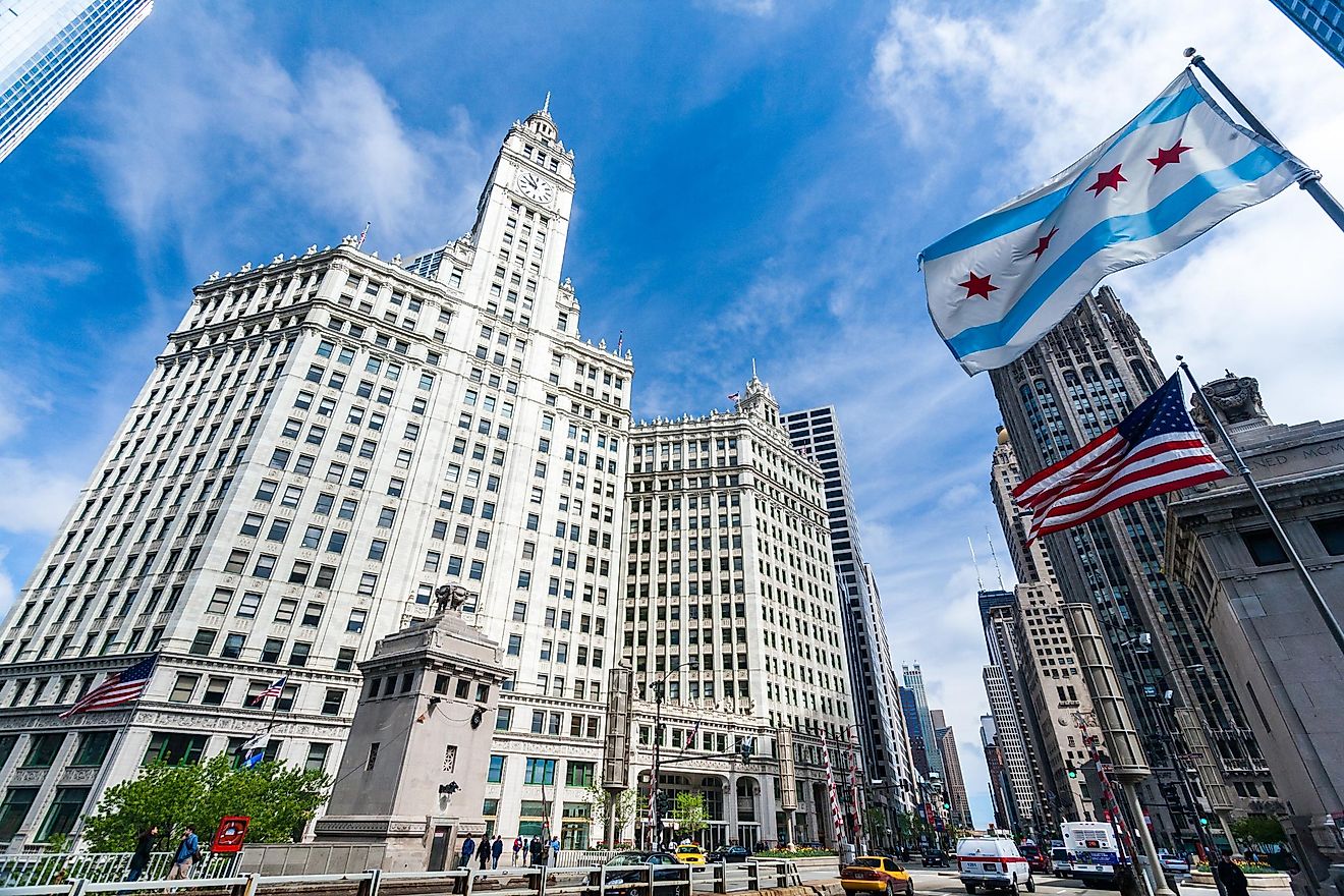 The Wrigley Building in Chicago. Image credit: Tinnaporn Sathapornnanont/Shutterstock.com